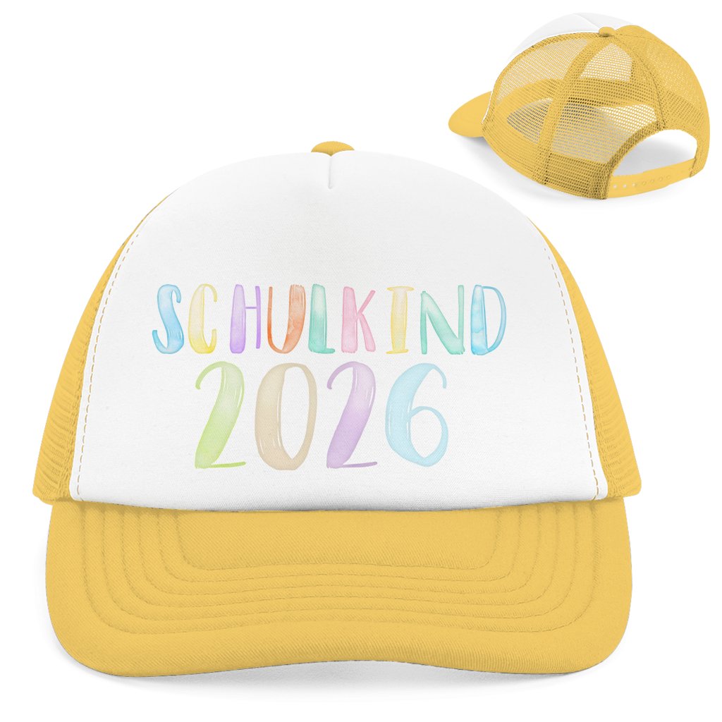 Retro Trucker Cap Aquarell 2026