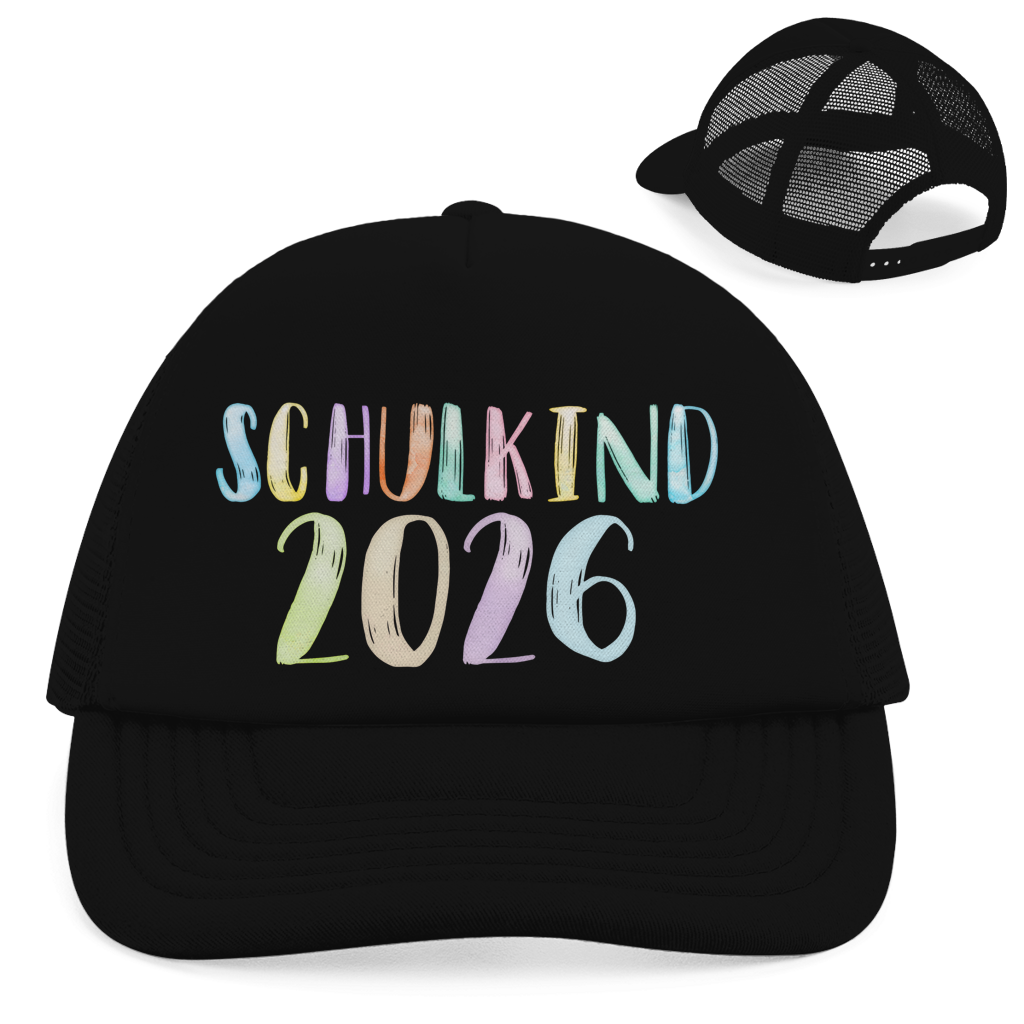 Retro Trucker Cap Aquarell 2026