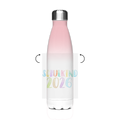 Isoflasche "Aquarell 2026"  – Robuste Edelstahl-Thermosflasche (500 ml)