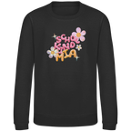 Kinder Sweatshirt Glas Design Blumen