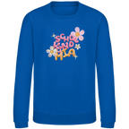 Kinder Sweatshirt Glas Design Blumen