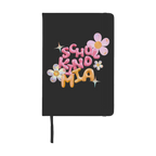 Notizbuch Glas Design Blumen