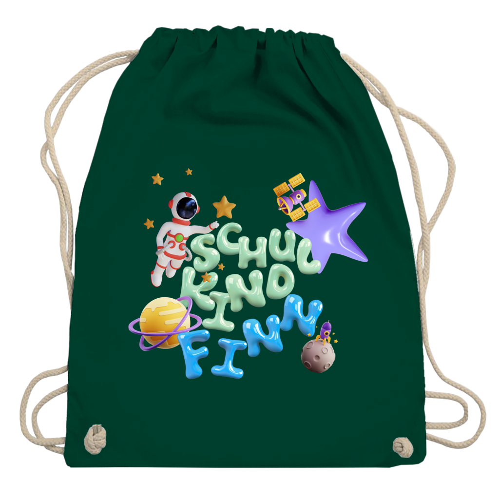 Turnbeutel Liquid Design Astronaut