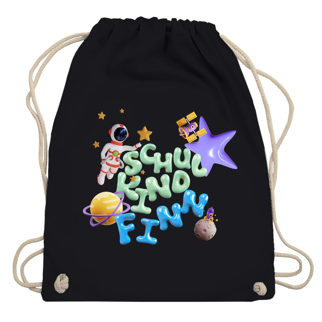 Turnbeutel Liquid Design Astronaut