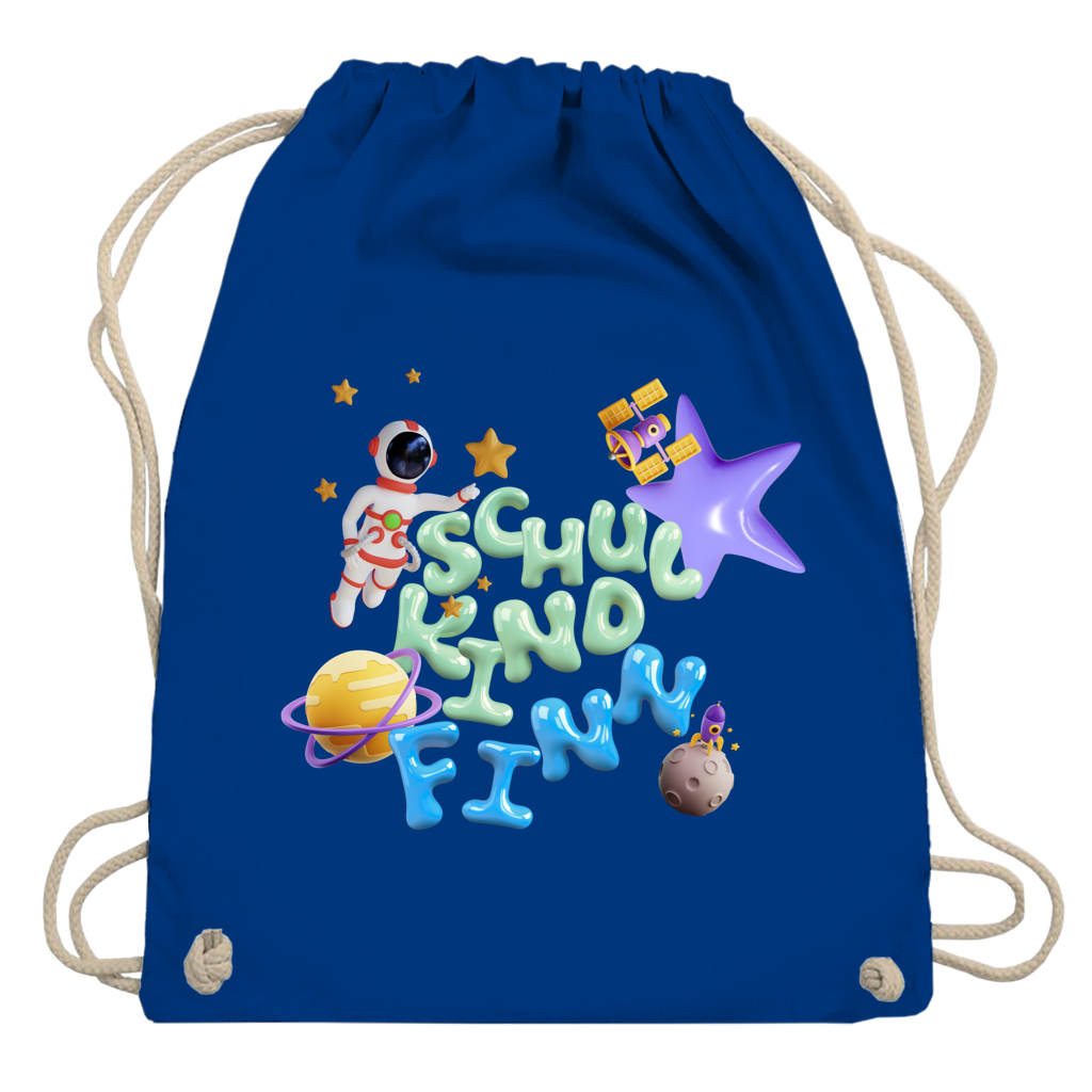 Turnbeutel Liquid Design Astronaut