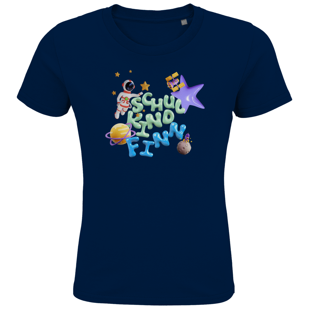 Schulkind T-Shirt "Knet-Astronaut" mit Wunschnamen