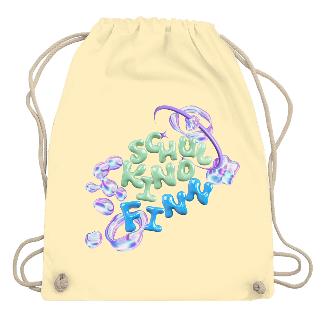 Turnbeutel Liquid Design Drops