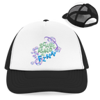 Retro Trucker Cap Liquid Design Drops