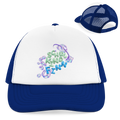 Retro Trucker Cap Liquid Design Drops