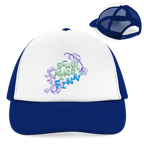 Retro Trucker Cap Liquid Design Drops