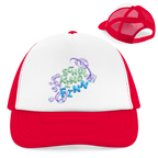 Retro Trucker Cap Liquid Design Drops
