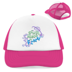 Retro Trucker Cap Liquid Design Drops