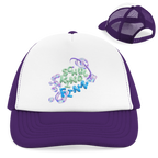 Retro Trucker Cap Liquid Design Drops