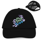 Retro Trucker Cap Liquid Design Drops