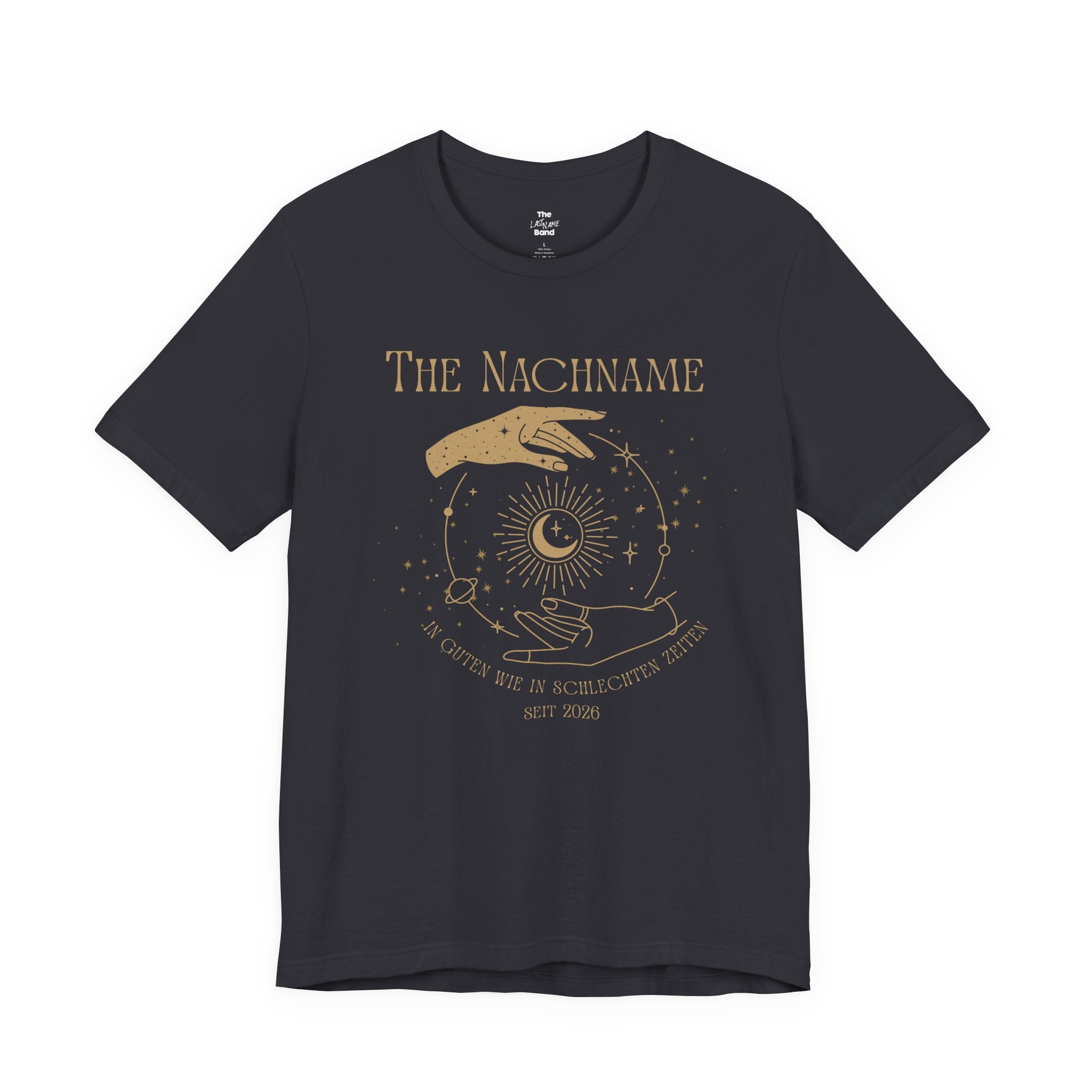 In guten wie in schlechten Zeiten - Hochzeits-Shirt - Personalisiert mit Wunschnamen