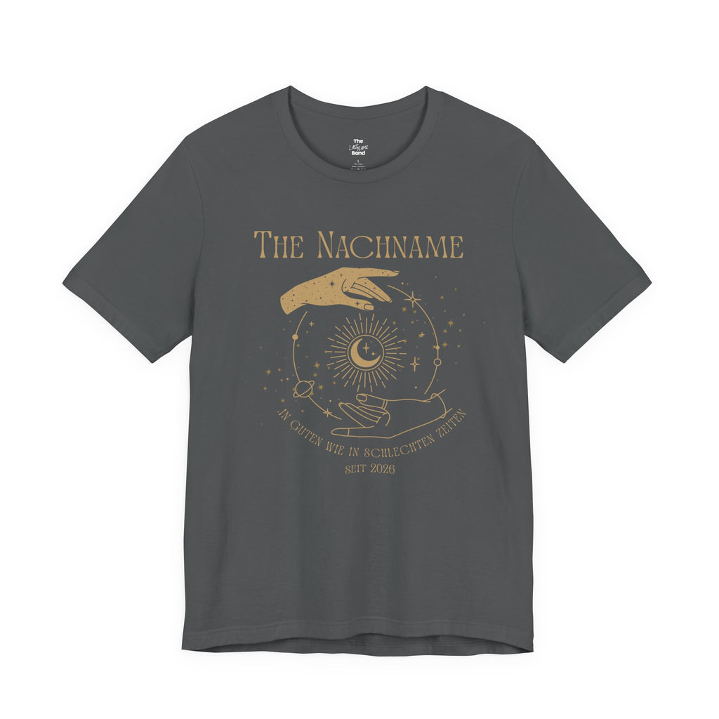 In guten wie in schlechten Zeiten - Hochzeits-Shirt - Personalisiert mit Wunschnamen
