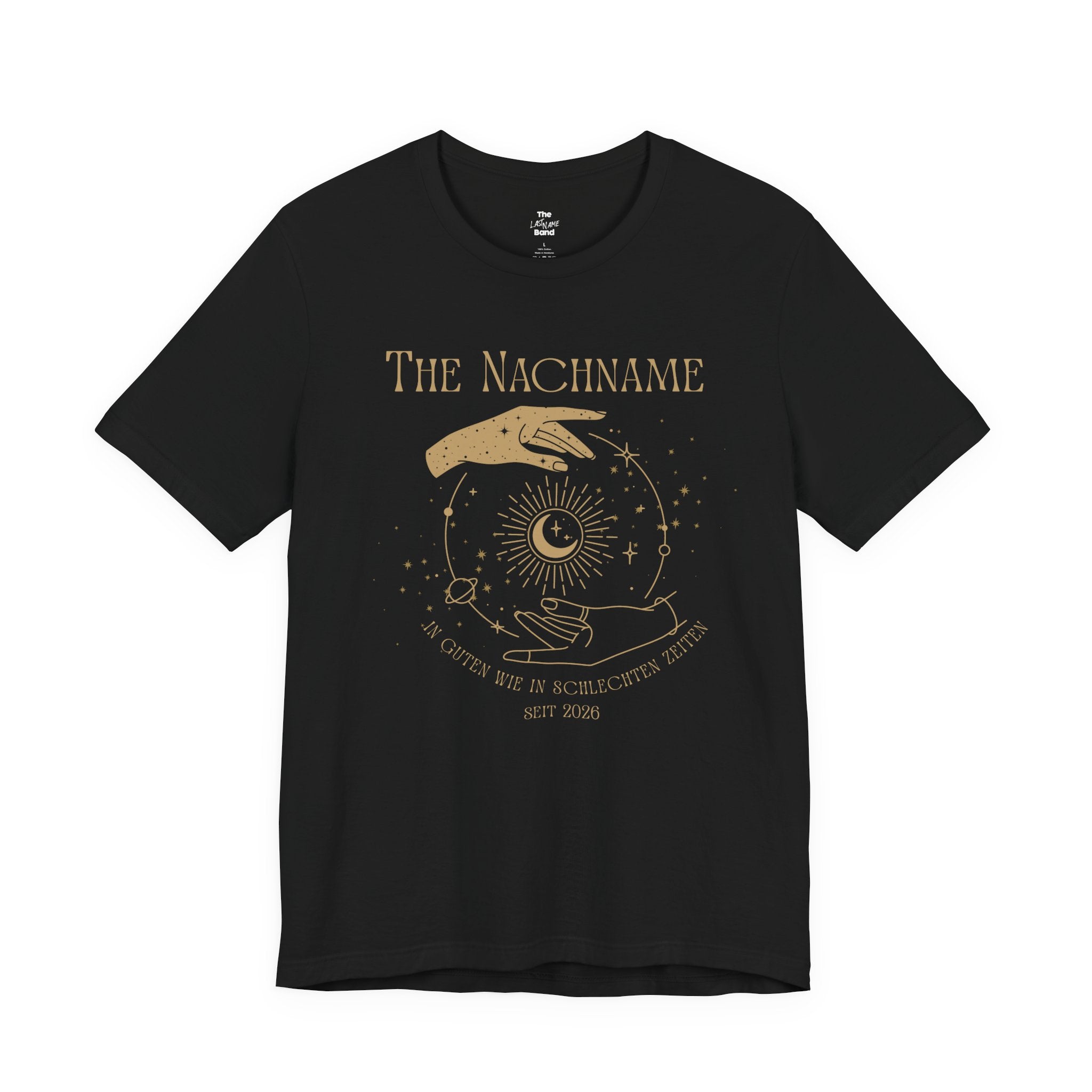 In guten wie in schlechten Zeiten - Hochzeits-Shirt - Personalisiert mit Wunschnamen
