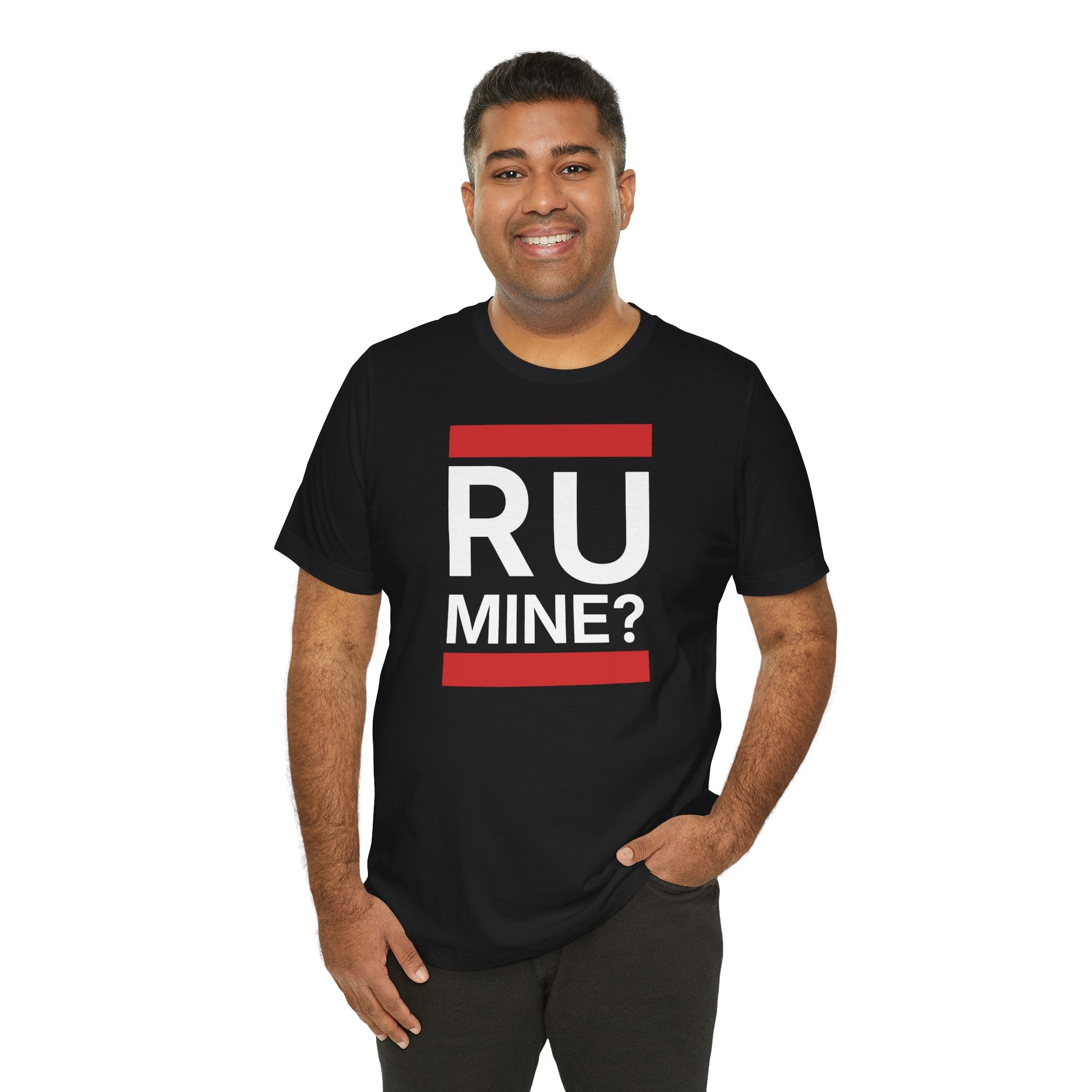 T‑Shirt "R U Mine?" flirty  Date oder Heiratsantrag