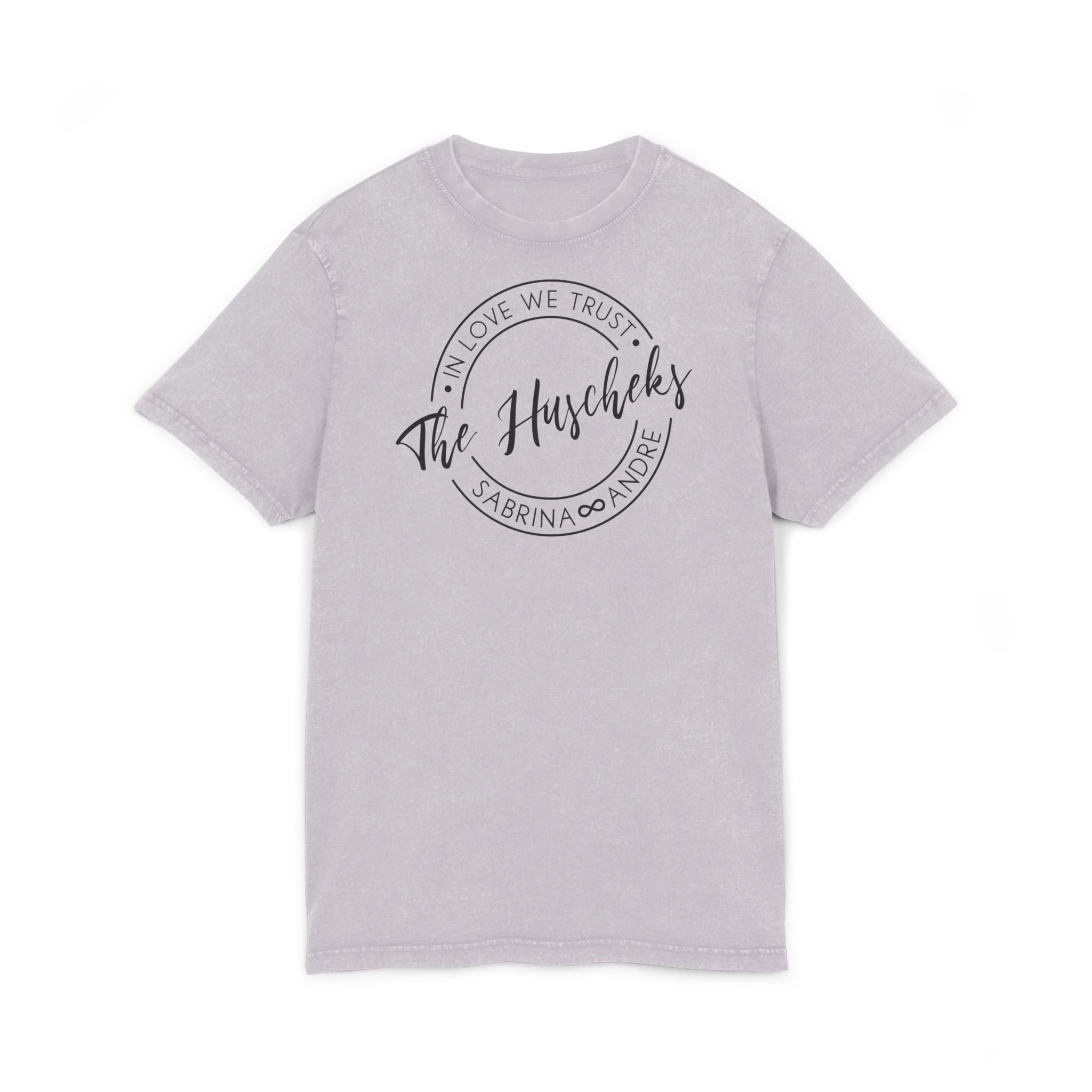 In Love We Trust • personalisierbares Shirt im Vintage Look für Date Night