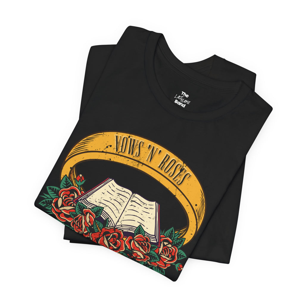 Vows 'N' Roses - Shirt mit Hochzeitstag Bedeutungen [Start 2026]