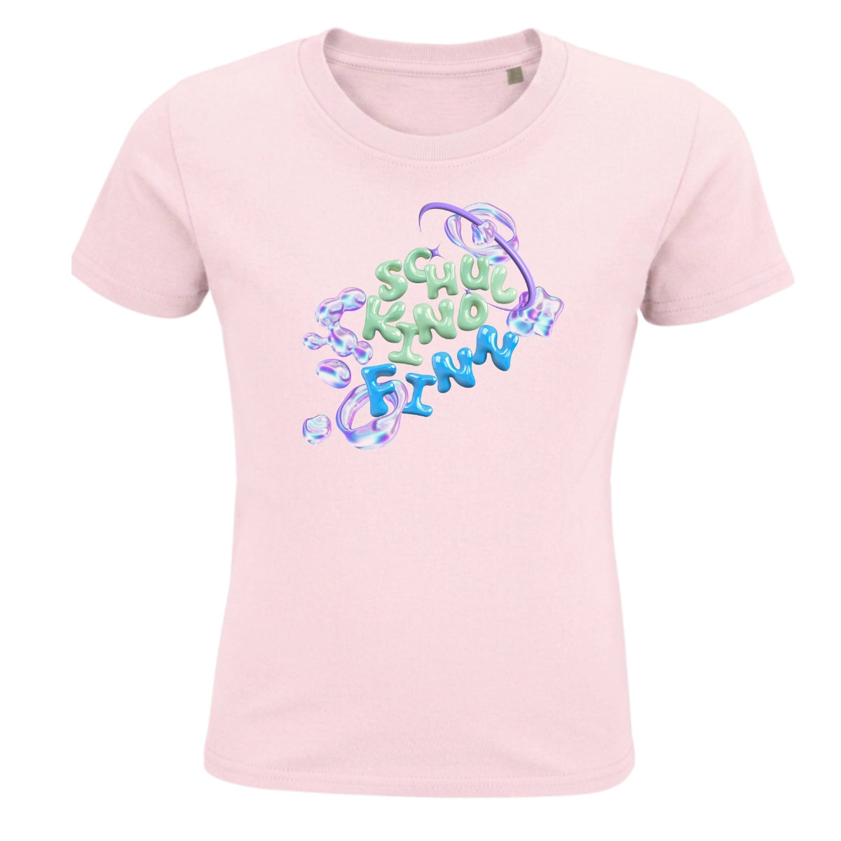 Schulkind T-Shirt „Liquid Design“ mit Wunschnamen