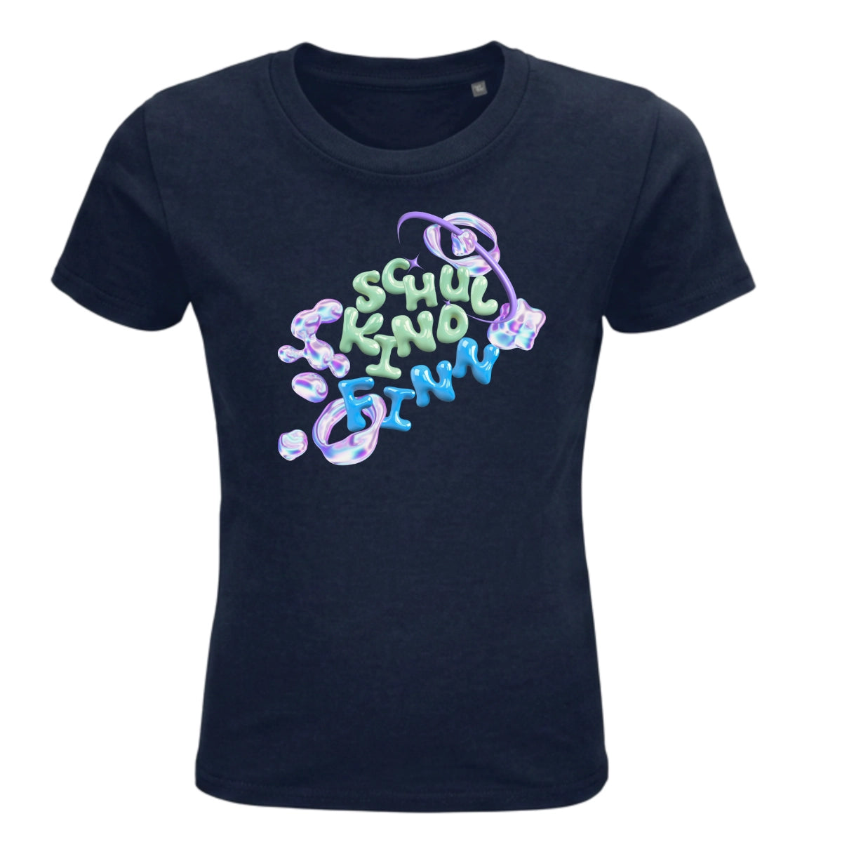 Schulkind T-Shirt „Liquid Design“ mit Wunschnamen