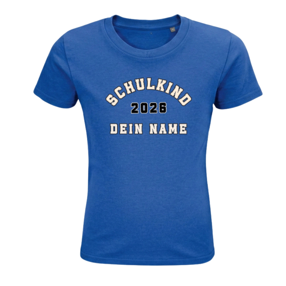 Schulkind T-Shirt "College Style" mit Wunschnamen