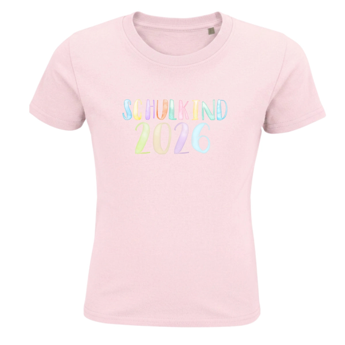 Schulkind T-Shirt "Aquarell 2026"