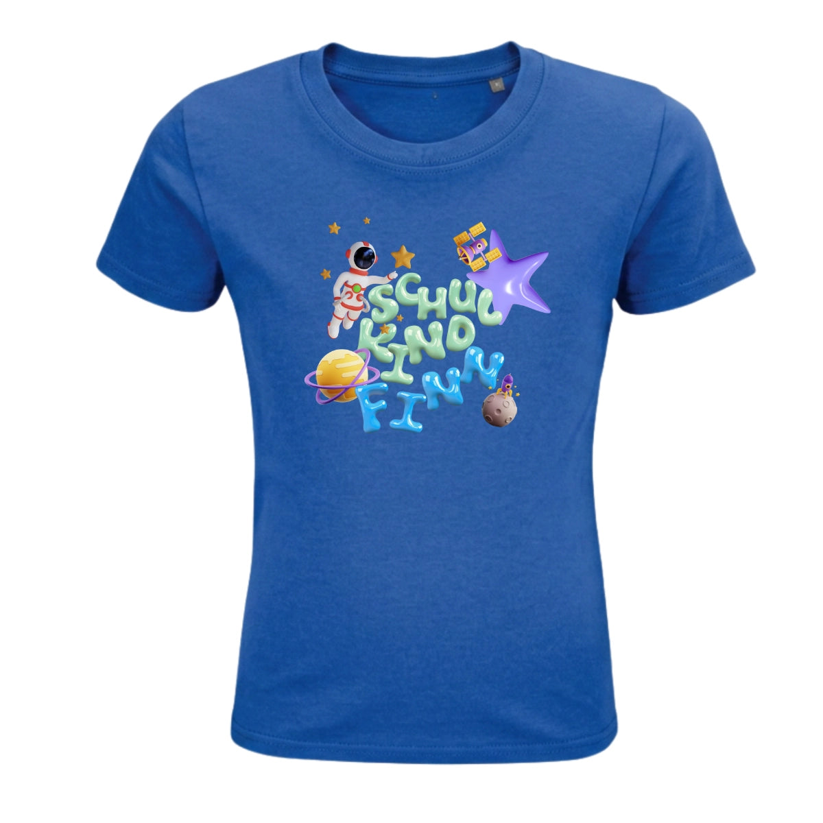 Schulkind T-Shirt "Knet-Astronaut" mit Wunschnamen