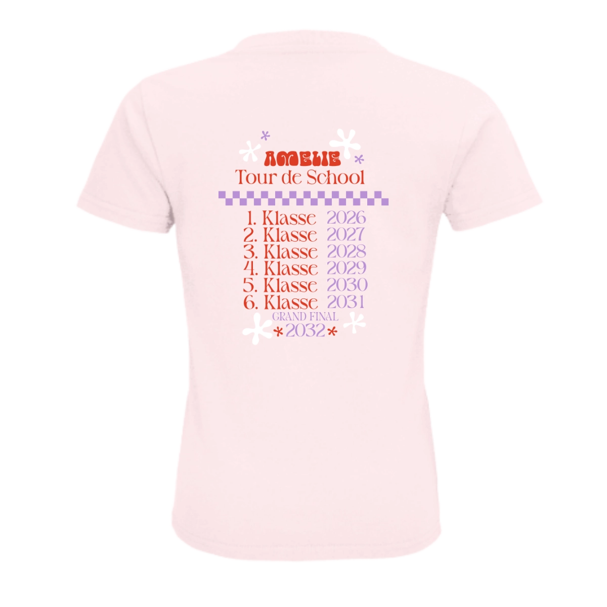Schulkind T Shirt "Era of School" mit Wunschname