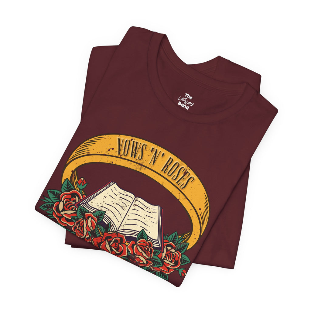 Vows 'N' Roses - Shirt mit Hochzeitstag Bedeutungen [Start 2026]