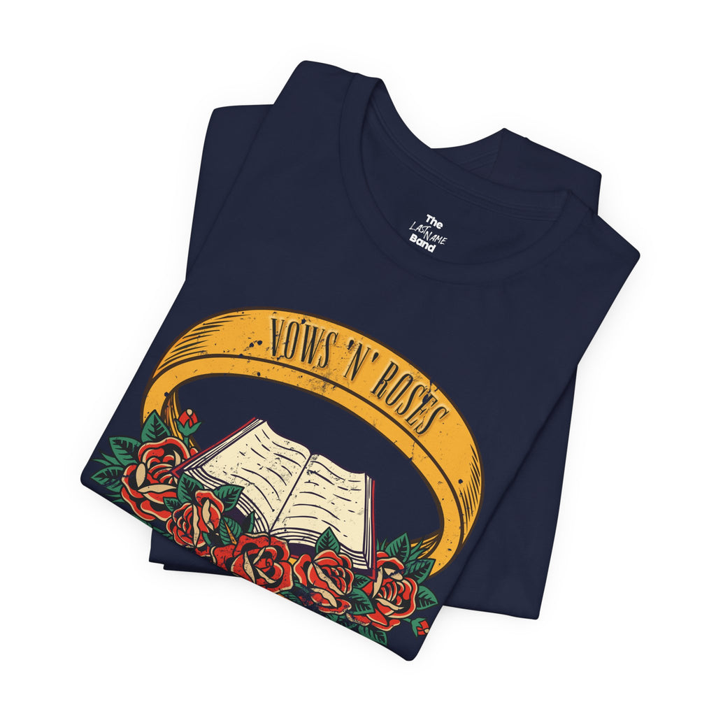 Vows 'N' Roses - Shirt mit Hochzeitstag Bedeutungen [Start 2026]